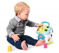 Cotoons domček vkladačka modrý elektr.